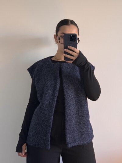 Veste sans manches Marine